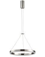 Φωτιστικό Κρεμαστό D40xΗ120cm Στεφάνι Νίκελ Ματ Led 25w 4000K 2590lm PDC 696-40 MCR ARlight 0104495