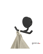 Άγκιστρο Διπλό 4,69 cm Geesa Opal Black Matt 7215-400