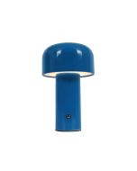 Φωτιστικό Επιτραπέζιο Επαναφορτιζόμενο 12,5xY21cm3w 3000K Μέταλλο Μπλε Inlight 3036-Blue 