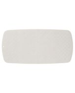 Αντιολισθητικό Ταπέτο Μπανιέρας Rubber 37x75cm Sealskin Rubelle White 313006410