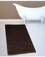Πατάκι Μπάνιου Καφέ 70x120cm #2335 Cotton Chenille San Lorentzo 1508 BROWN