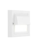 ΦΩΤΙΣΤΙΚΟ ΤΟΙΧΟΥ LED 6W 135X135X55 3CCT IP65 ΛΕΥΚΟ "SENARIO" ARTE ILLUMINA Eurolamp 145-52124
