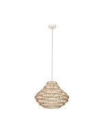 Κρεμαστό Φωτιστικό από Σχοινί 1xE27 D:40xY35cm Inlight 4042