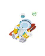 Spaceman MDF παιδικό φωτιστικό οροφής (41347) Ango
