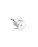 Σποτ Χωνευτό 1w Led 100lm 3000K Warm White 12V DC, IP65, Λευκό 3,5*2,55cm Σετ  9 τμχ. Viokef Royal 4223200 