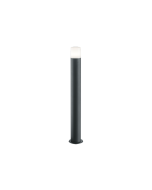 Hoosic Φωτιστικό Κολωνάκι Εξωτερικού Χώρου IP44 για Ντουί E27 Μαύρο Trio Lighting 424060142