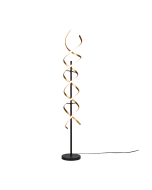 Φωτιστικό Δαπέδου Brass Mat 23xH150cm Led 32w 2300+3000+4000K 4000lm Trio Lighting Sequence 441810208