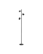 Narcos Μοντέρνο LED Φωτιστικό Δαπέδου Υ154xΜ18εκ. με Θερμό Λευκό Φως σε Μαύρο Χρώμα Trio Lighting 473190332