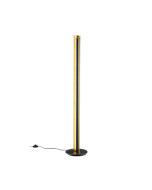 Texel Μοντέρνο LED Φωτιστικό Δαπέδου Υ142.5xΜ25εκ. με Θερμό Λευκό Φως σε Μαύρο Χρώμα Trio Lighting 474410179