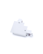 WHITE 90º CONNECTOR FOR 4 WIRE RECESSED ACA 4WRELW