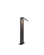 Horton Φωτιστικό Κολωνάκι LED Εξωτερικού Χώρου 8W με Θερμό Λευκό Φως IP54 Μαύρο Trio Lighting 526360142