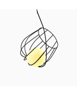 ΦΩΤΙΣΤΙΚΟ ΣΠΙΡΑΛ  Φ360 ΜΑΥΡΟ "ΝΑΞΟΣ" Eurolamp 153-56321