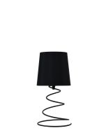 Φωτιστικό Επιτραπέζιο Ελλατήριο Μαύρο Καπέλο 1xE14 TLC 6002 BK  ARlight 0224101