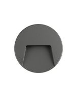 ΦΩΤΙΣΤΙΚΟ ΤΟΙΧΟΥ SLIM LED 3W IP65 230V 4000K Φ135mm ΓΡΑΦΙΤΗΣ PRO ARTE ILLUMINA Eurolamp 145-52095
