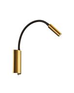 Απλίκα Led 4w 3200K 175lm W115x60xH466 mm Χρυσή Matrix Viokef 4218100