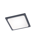 Trave Πλαφονιέρα Οροφής Εξωτερικού Χώρου με Ενσωματωμένο LED σε Μαύρο Χρώμα 620160142 Trio Lighting 620160142