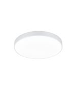 Waco Μοντέρνα Μεταλλική Πλαφονιέρα Οροφής με Ενσωματωμένο LED σε Λευκό χρώμα 49cm Trio Lighting 627415031