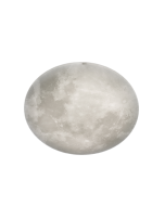 Lunar Μοντέρνα Πλαστική Πλαφονιέρα Οροφής με Ενσωματωμένο LED σε Λευκό χρώμα 60cm Trio Lighting 627516000