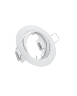 Jura Στρογγυλό Μεταλλικό Πλαίσιο για Σποτ GU10 σε Λευκό χρώμα Trio Lighting 650100131