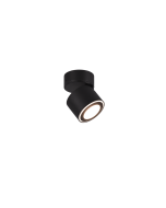 Taurus Μονό Σποτ με Ενσωματωμένο LED και Θερμό Φως σε Μαύρο Χρώμα Trio Lighting 652910132