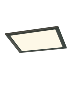 Πλαφονιέρα Οροφής 30xH4cm Black Matt Led 15w 3000K 1700lm Trio Lighting Phoenix 674013032