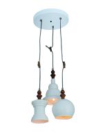 HL-047RS-3 TRIXY WHITE PENDANT HOMELIGHTING 77-2744