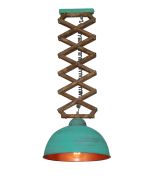 HL-250-38P UP-DOWN WORN COPPER GREEN CEMENT COPPER HOMELIGHTING 77-3094
