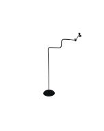 HL-F  11L  B FOCUS BLACK LARGE FLOOR BASE HOMELIGHTING 77-3265