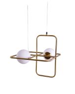 SE 133-2PS ATHEN PENDANT LAMP BRUSHED BRASS 1A4 HOMELIGHTING 77-3592