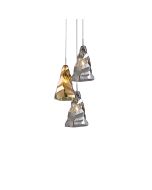 SE4312-03 LUIGI PENDANT GLASS Δ1+ HOMELIGHTING 77-3700