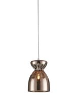 SE4314-01-CP DOMENICO PENDANT COPPER GLASS Γ4 HOMELIGHTING 77-3716