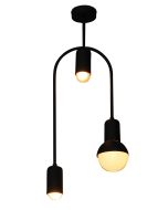 HL-3523-3 CHRISTOPHER BLACK PENDANT HOMELIGHTING 77-3784