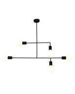 HL-3525-5 RODNEY BLACK PENDANT HOMELIGHTING 77-3811