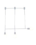 HL-3526-3 MEGAN WHITE PENDANT HOMELIGHTING 77-3817
