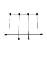 HL-3526-4 MEGAN BLACK PENDANT HOMELIGHTING 77-3819