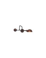 HL-3539-1 S OLIVER OLD COPPER & BLACK WALL LAMP HOMELIGHTING 77-3868