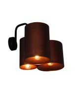 HL-3567-3PB BRODY OLD COPPER & BLACK WALL LAMP HOMELIGHTING 77-3992