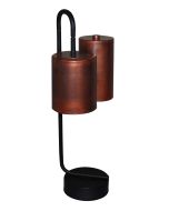 HL-3567-2P BRODY OLD COPPER & BLACK TABLE LAMP HOMELIGHTING 77-3993