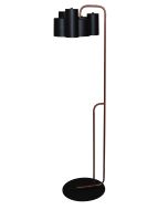 HL-3566-1F BRODY BLACK & OLD COPPER FLOOR LAMP HOMELIGHTING 77-3995