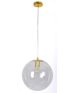 SE 3000-1 GOLD GLOBE CLEAR E3 HOMELIGHTING 77-4478