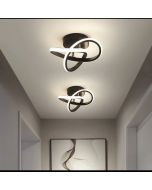 Φωτιστικό Οροφής 25x11x25cm Led 22w 3CCT 3000-4000-6500K SE LED 25 SIERRA CEILING BLACK HOMELIGHTING 77-50469