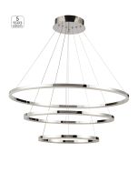 SE LED 80-60-40 OLYMPIC PENDANT CHROME HOMELIGHTING 77-8122