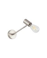 SE21-NM-22 ADEPT NICKEL MATT WALL LAMP Β3 HOMELIGHTING 77-8275