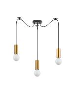 SE21-GM-4-BL3 ADEPT TUBE Gold Matt Pendant+ HOMELIGHTING 77-8569