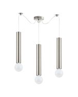 SE21-NM-5-NM3 ADEPT TUBE NICKEL MAT Nickel Matt Pendant+ HOMELIGHTING 77-8660