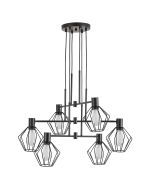 SE21-BL-100-GR1 ADEPT PENDANT Black Metal Pendant Black Metal Grid+ HOMELIGHTING 77-8877