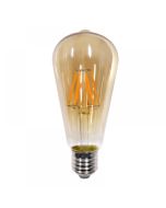 Λαμπήρας Filament Dimmable ST64  64x140mm 8w 2200K 650lm Μελί 220-240V 360° Inlight 7.27.08.24.1