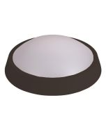 ΦΩΤΙΣΤΙΚΟ ΤΟΙΧΟΥ ΣΤΡΟΓΓΥΛΟ LED 30W Φ320X102 4000K IP65 ΜΑΥΡΟ PLUS ARTE ILLUMINA Eurolamp 145-20037