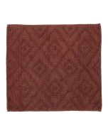Πατάκι Μπάνιου Βαμβακερό 60x60cm Sealskin Aztec Dark Pink 800100