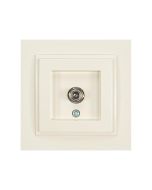 ΠΡΙΖΑ TV F CONNECTOR ΜΠΕΖ Eurolamp 152-10242